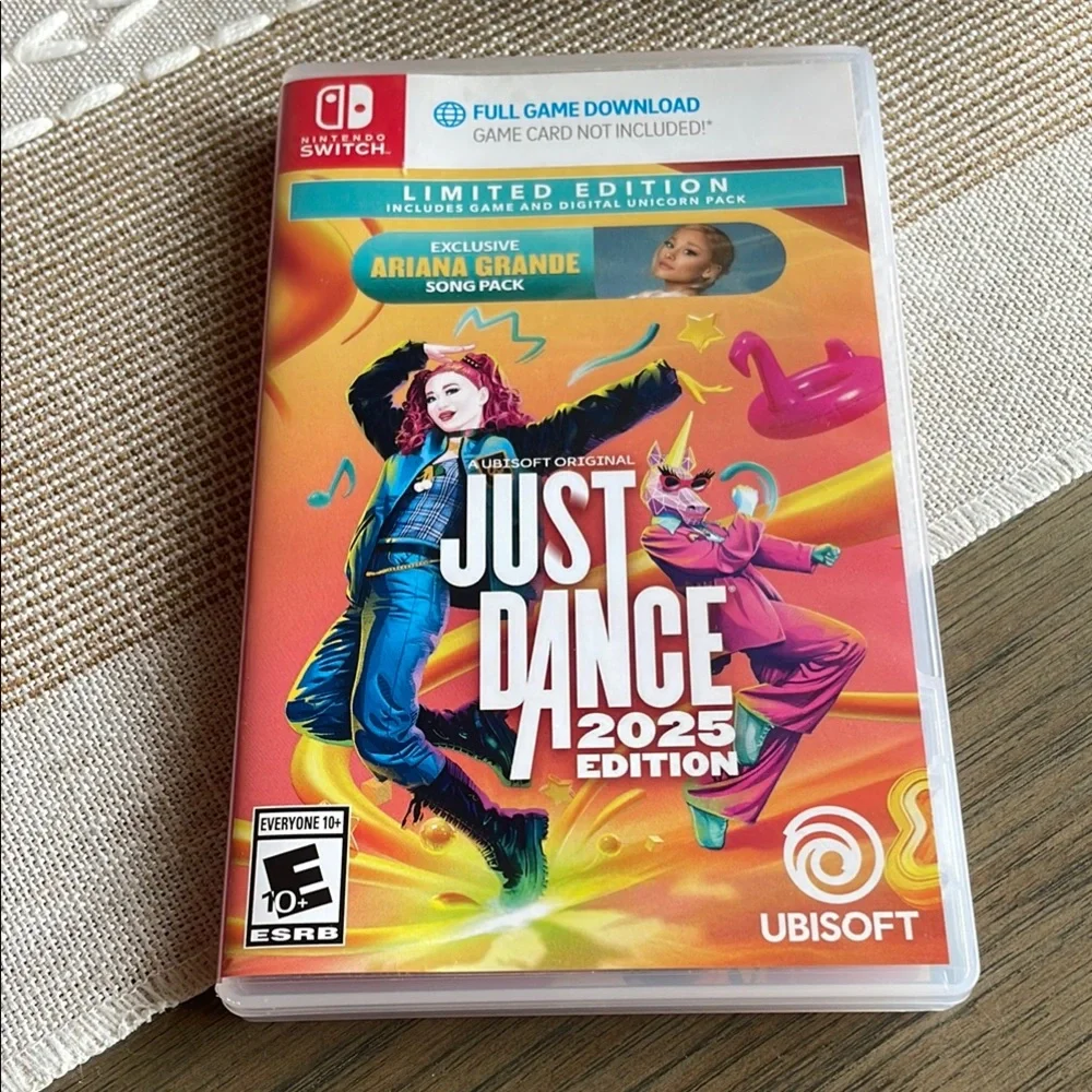 Nintendo Switch Just Dance 2025 Edition - Ariana Grande Exclusive Song Pack - Picture 2 of 3